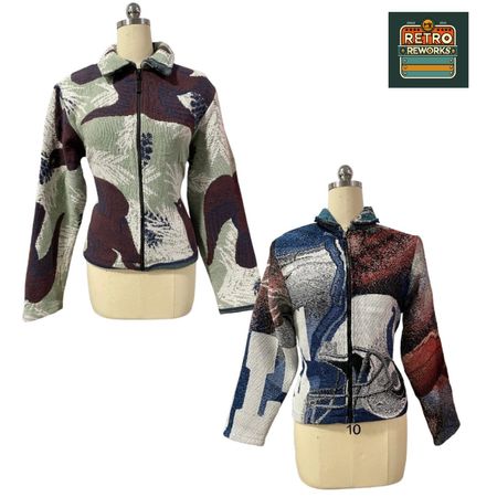 SS25 Upcycled Tapestry Jacket