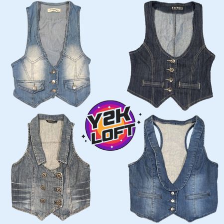 Y2K IT Girl Denim-Westen