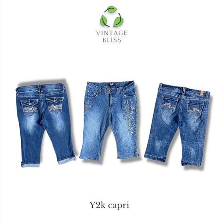 Y2K Capri Jeans