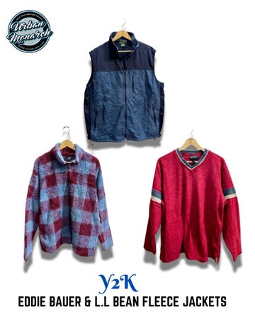 Eddie Bauer, L.L.Bean Fleece Jackets - UM0002