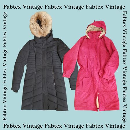 (FV-181) Long Heavy Puffer Jacket-Coats