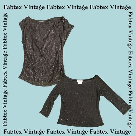 (FV-189) Y2K Beaded Tops
