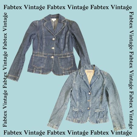 (FV-190) Y2K Denim Coats