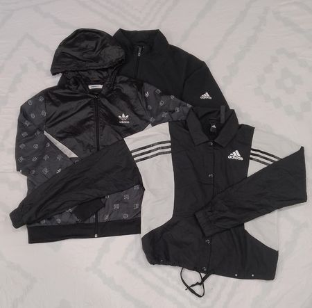 CRZ0251 Vintage Adidas Light Zip Mix Bundle