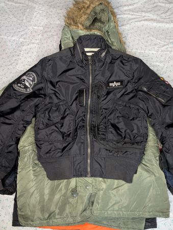 Vestes d'hiver alpha industries de grade militaire