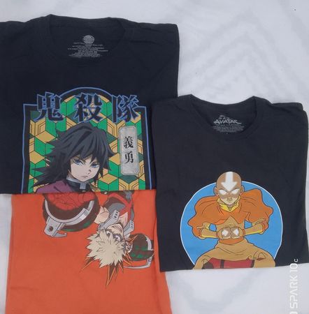 CRZ0287 Lot de T-shirts graphiques vintage japonais