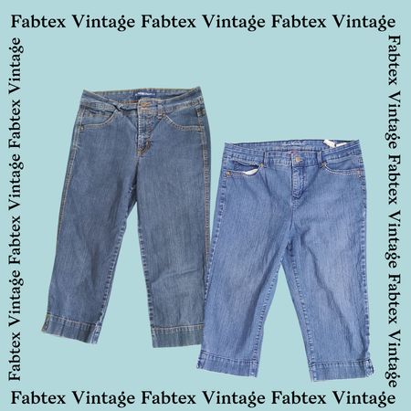 (FV-205) Y2K Denim Capri