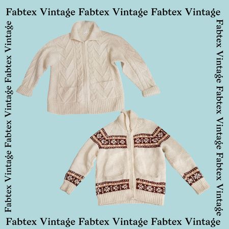 (FV-204) White Wool Sweater