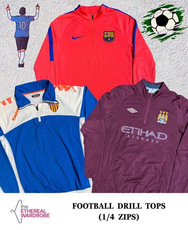Maillots de football / soccer 1/4 Zip Drill