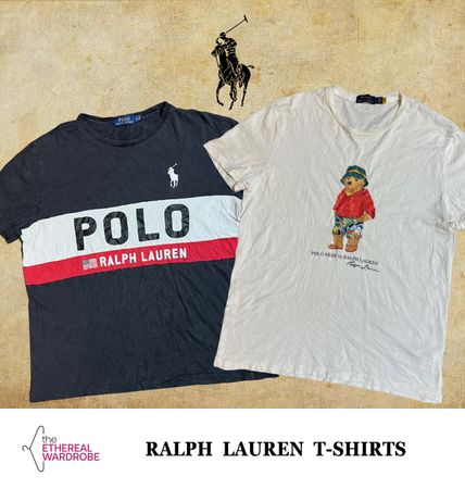 Polo Ralph Lauren T-Shirts with Polo bear and big pony