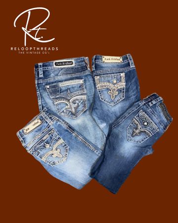RT 1232 Rock Revival Mix Jeans