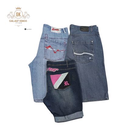 Y2K HIP HOP BAGGY SHORTS