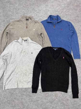 Ralph Lauren 1/4 And Cable Knit Mix