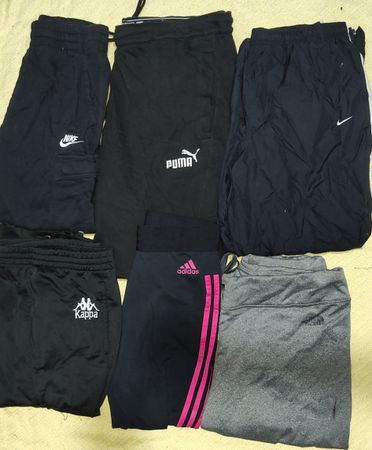 Nike mix brands jogging trousers