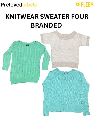 Ensemble de pulls en tricot de marque – (Wcv : 1003)