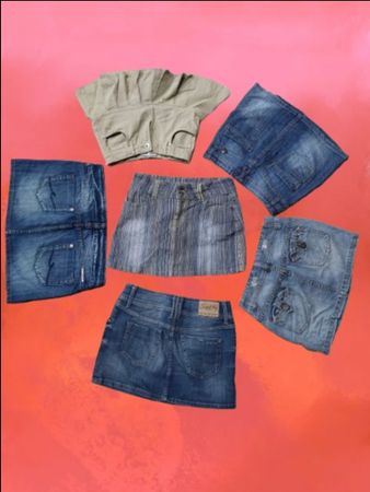 FALDAS MINI PARA MUJERES PULL & BEAR (MSK-61)