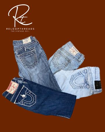 RT 1234 True Religion Mix Jeans
