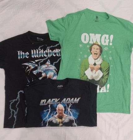 CRZ356 Vintage Cinematic Graphic T-Shirt Bundle