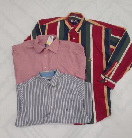 ZV0395 Classic Chaps Button-Up Bundle T - Shirts