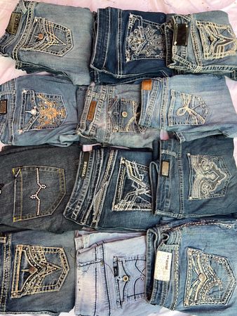 VIGOSS AND OTHER BRAND JEANS