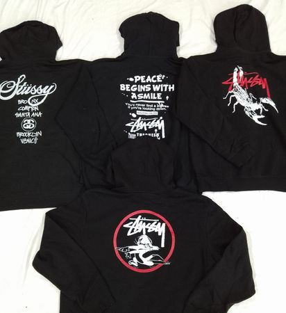 CR5430 Rework Style Urban Remix Stüssy Hoodie