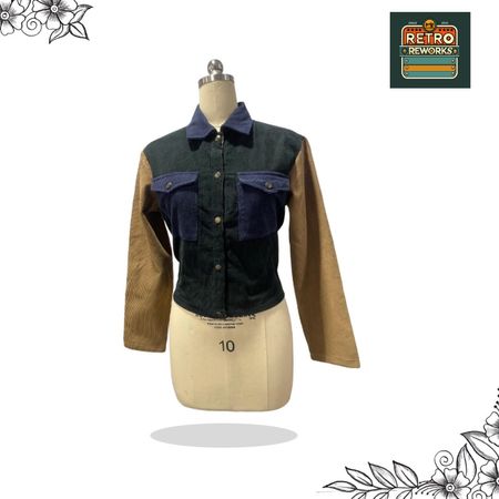 SS25 Upcycled Corduroy Shirt