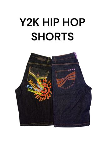 Y2K hip hop shorts