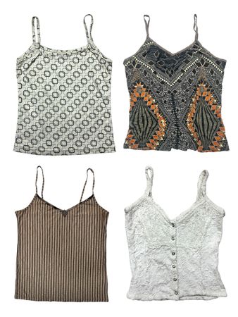 2000 minimal y2k Camis! TT-028