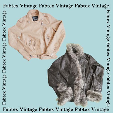 (FV-231) Y2K Leather Jackets