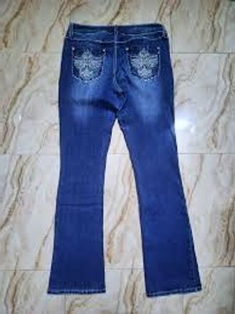 Unbranded embroidery jeans