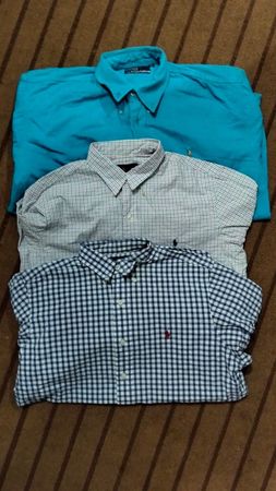 Polo Cotton Button Up Shirts