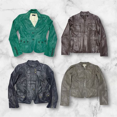 Vestes en cuir pour femmes Y2K