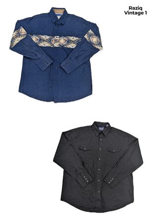 💥 RV1471 Camicie Western Vintage