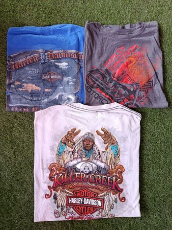 Camisetas Harley Davidson 10 pcs (2609)