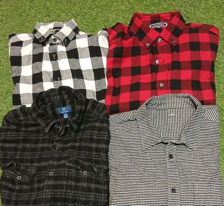 Unbranded flannel shirt 12Pcs (2635)
