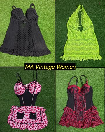 Y2k net tops stylish maw#02