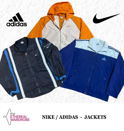 Premium Nike and Adidas Jackets