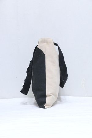 CR685 Upcycled Le Sac Tote en Toile “Citation de Chat”