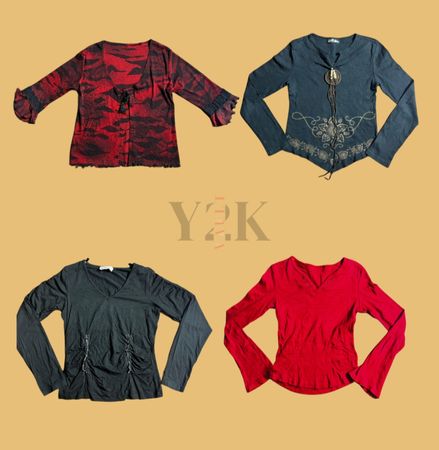 Y2K Top Drop: Flirty Fits & Retro Energy (Yv-414)