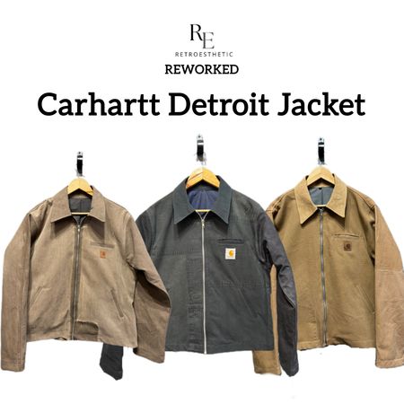 Upcycled Carhartt Detroit Jackets (REP)