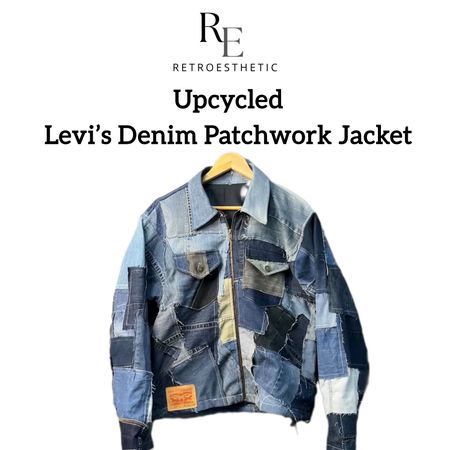 Upcycled Levi’s Denim Patchwork Jackets (RERP)