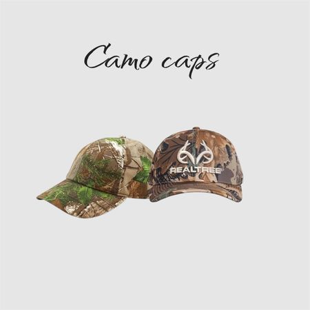 Camo realtree caps