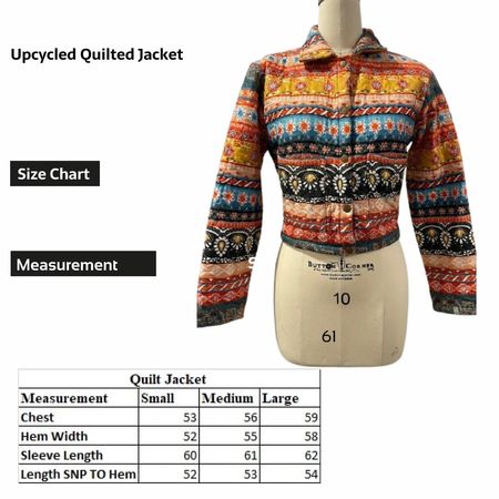 Upcycled  Quilted Jacket
