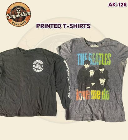 Printed T-shirts Ak-126