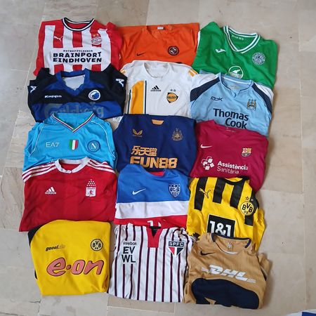 Football Bundle Authentic Shirt Adult Sizes Mixed Leagues & Clubs