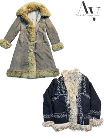 Liquidation stock Afghan coats