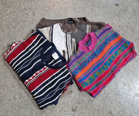 Coogi-Style Sweaters