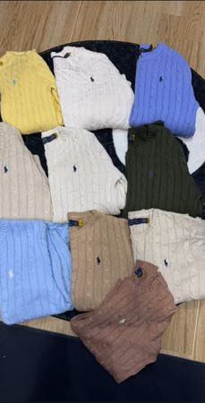 Ralph Lauren 1/4 zip and cable