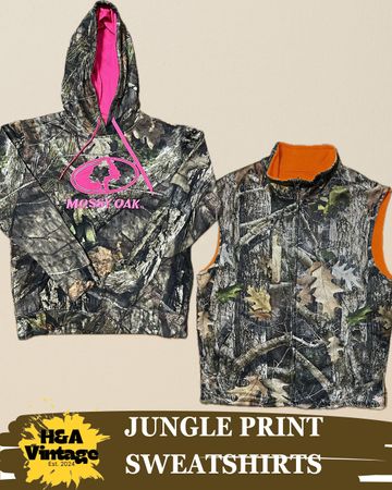 JUNGLE PRINT SWEATSHIRTS