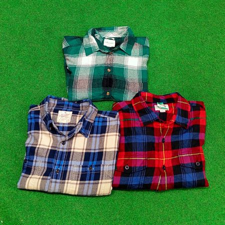 Camicia di flanella American Eagle e Abercrombie Mix